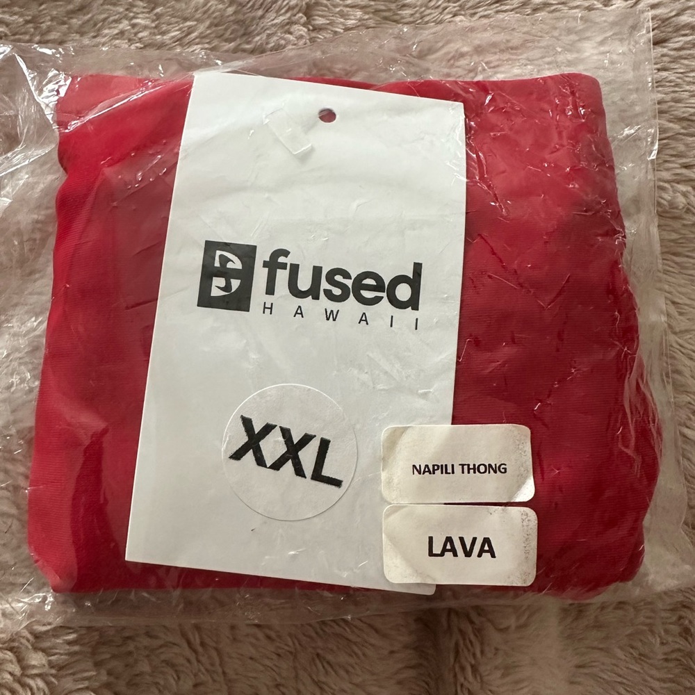 Fused Hawaii Napili Thong - Lava Red (XXL)